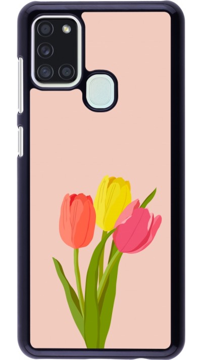 Coque Samsung Galaxy A21s - Spring 23 tulip trio