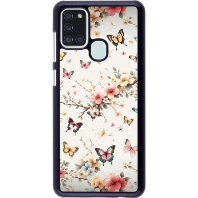 Coque Samsung Galaxy A21s - Spring 25 Papillons Légers