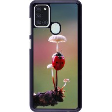 Coque Samsung Galaxy A21s - Ladybird on a mushroom 2026