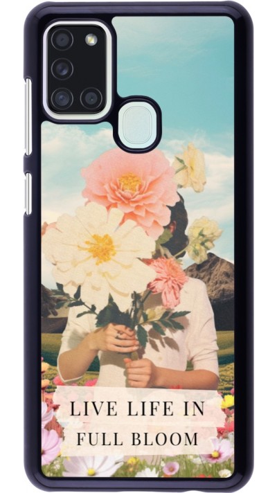 Coque Samsung Galaxy A21s - Live life in full moon 2026