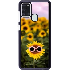 Coque Samsung Galaxy A21s - Sunflower with glasses 2026