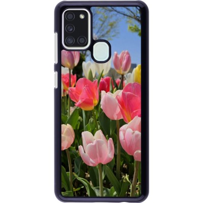 Coque Samsung Galaxy A21s - Tulips 2026