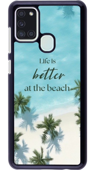 Coque Samsung Galaxy A21s - Summer 2025 Life is better at the beach