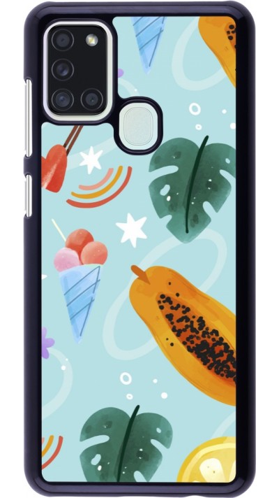 Coque Samsung Galaxy A21s - Summer 2025 Pattern papaya