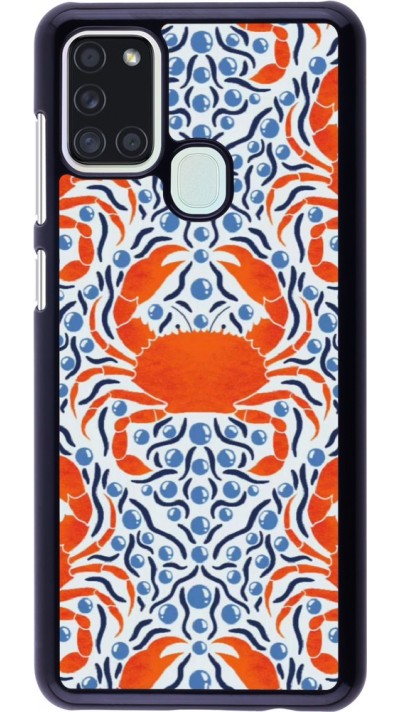 Coque Samsung Galaxy A21s - Crabs and pearls Summer 2026