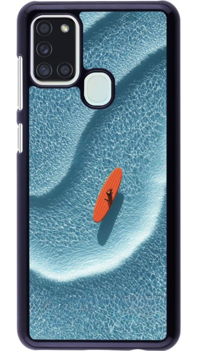 Coque Samsung Galaxy A21s - Orange surf Summer 2026