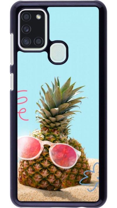 Coque Samsung Galaxy A21s - Pineapple with glasses Summer 2026
