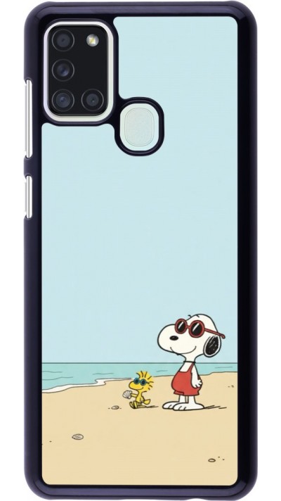 Coque Samsung Galaxy A21s - Snoopy on the beach Summer 2026