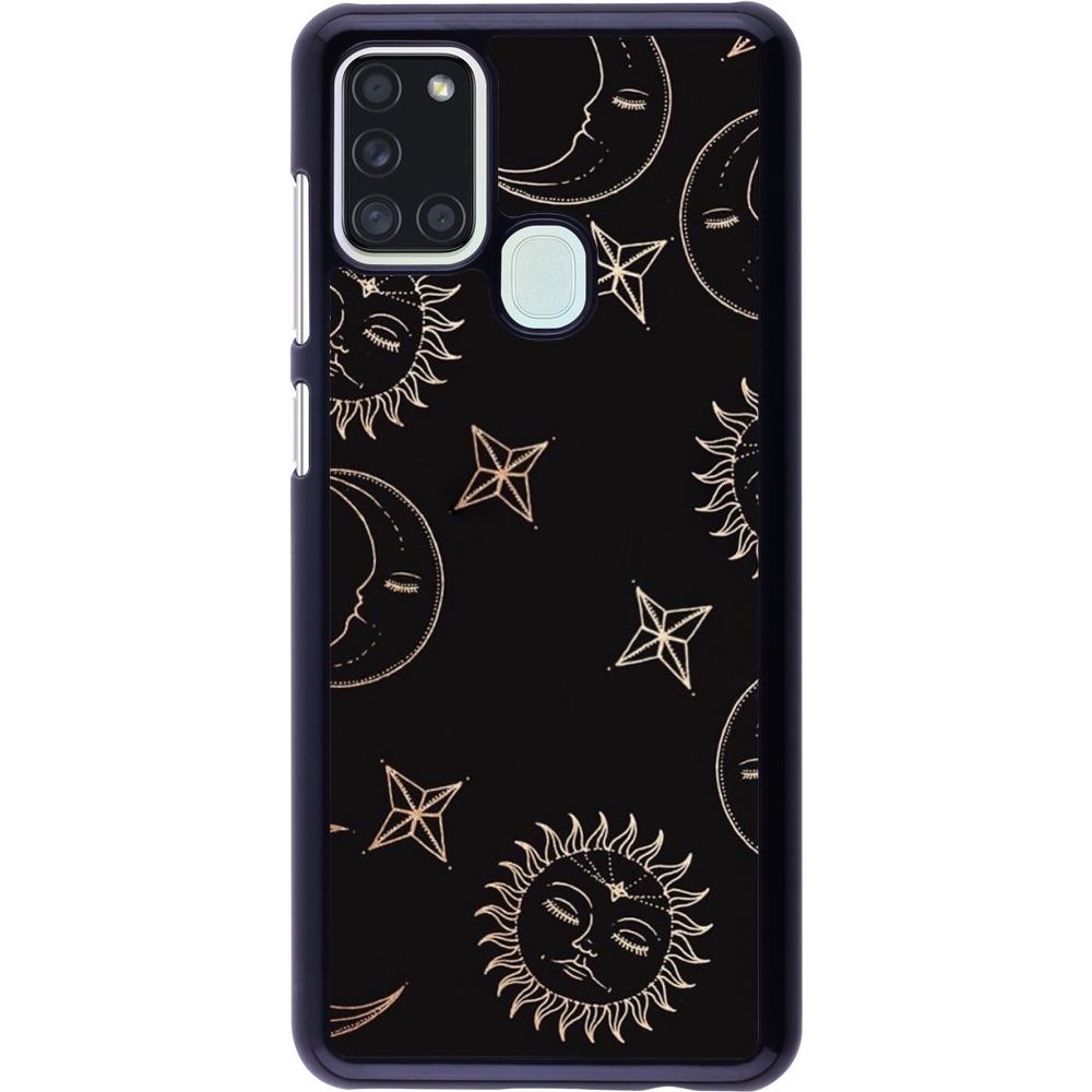 Coque Samsung Galaxy A21s - Suns and Moons