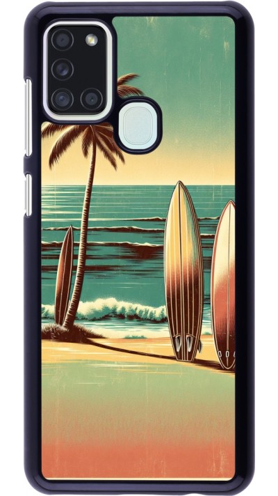 Samsung Galaxy A21s Case Hülle - Surf Paradise