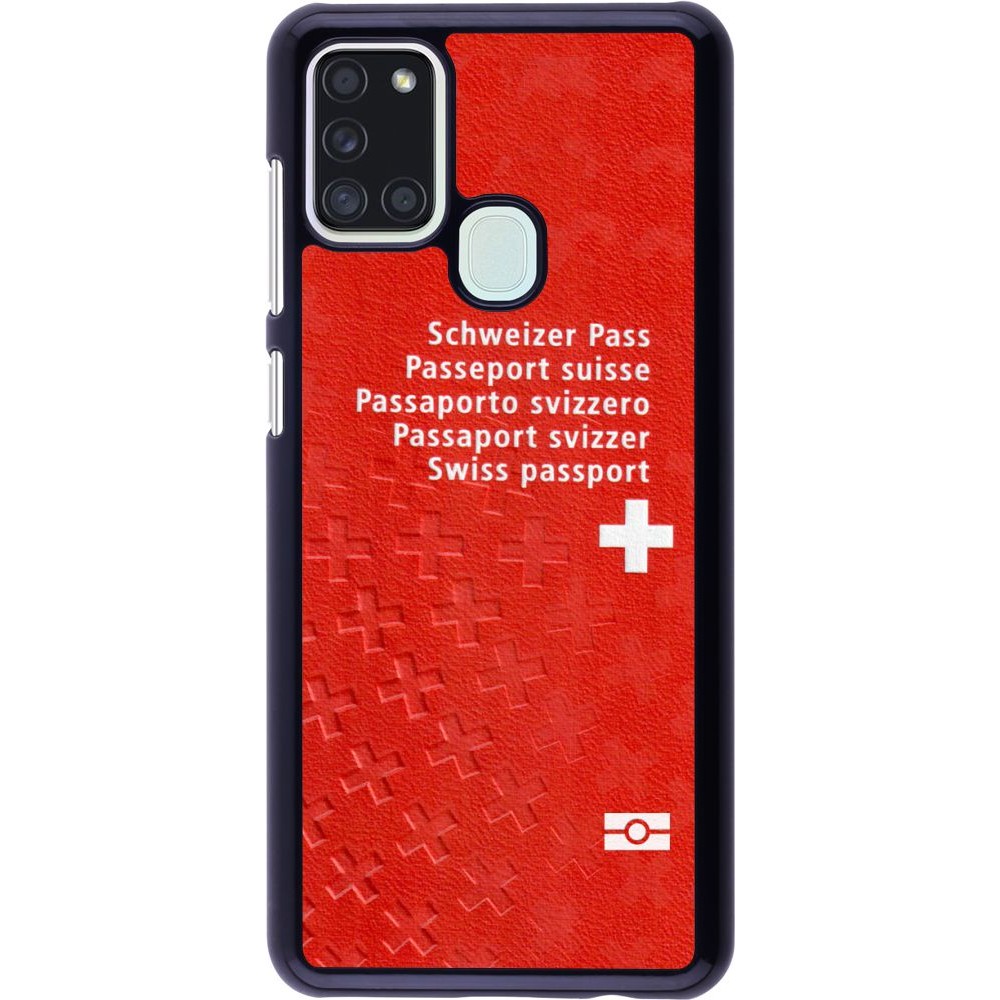 Coque Samsung Galaxy A21s - Swiss Passport