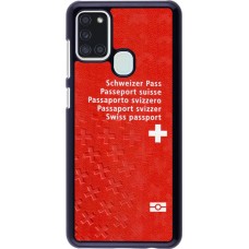 Coque Samsung Galaxy A21s - Swiss Passport