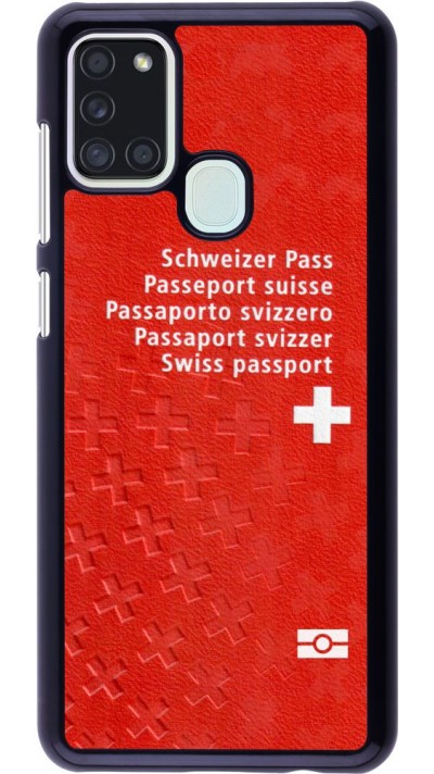Coque Samsung Galaxy A21s - Swiss Passport