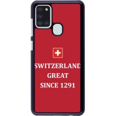 Coque Samsung Galaxy A21s - Switzerland Great Since 1291