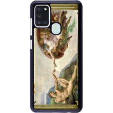 Coque Samsung Galaxy A21s - Tableau art - La Création d’Adam - Michel-Ange