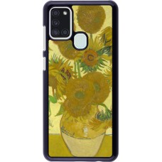 Samsung Galaxy A21s Case Hülle - Kunstbild - Sonnenblumen  - Van Gogh