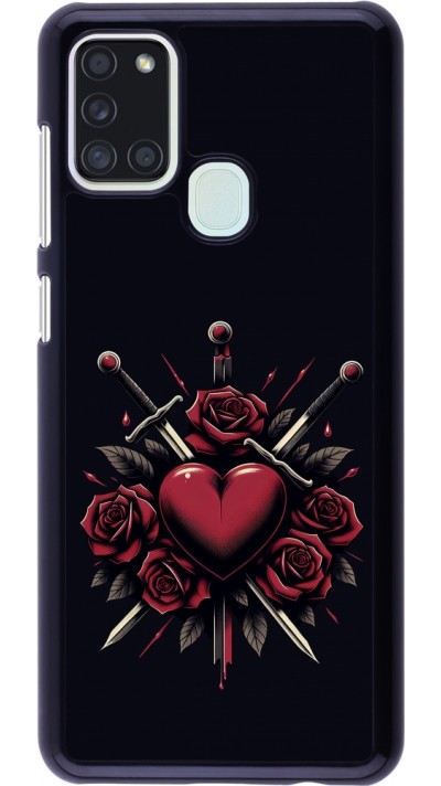 Coque Samsung Galaxy A21s - Valentine 2024 gothic love