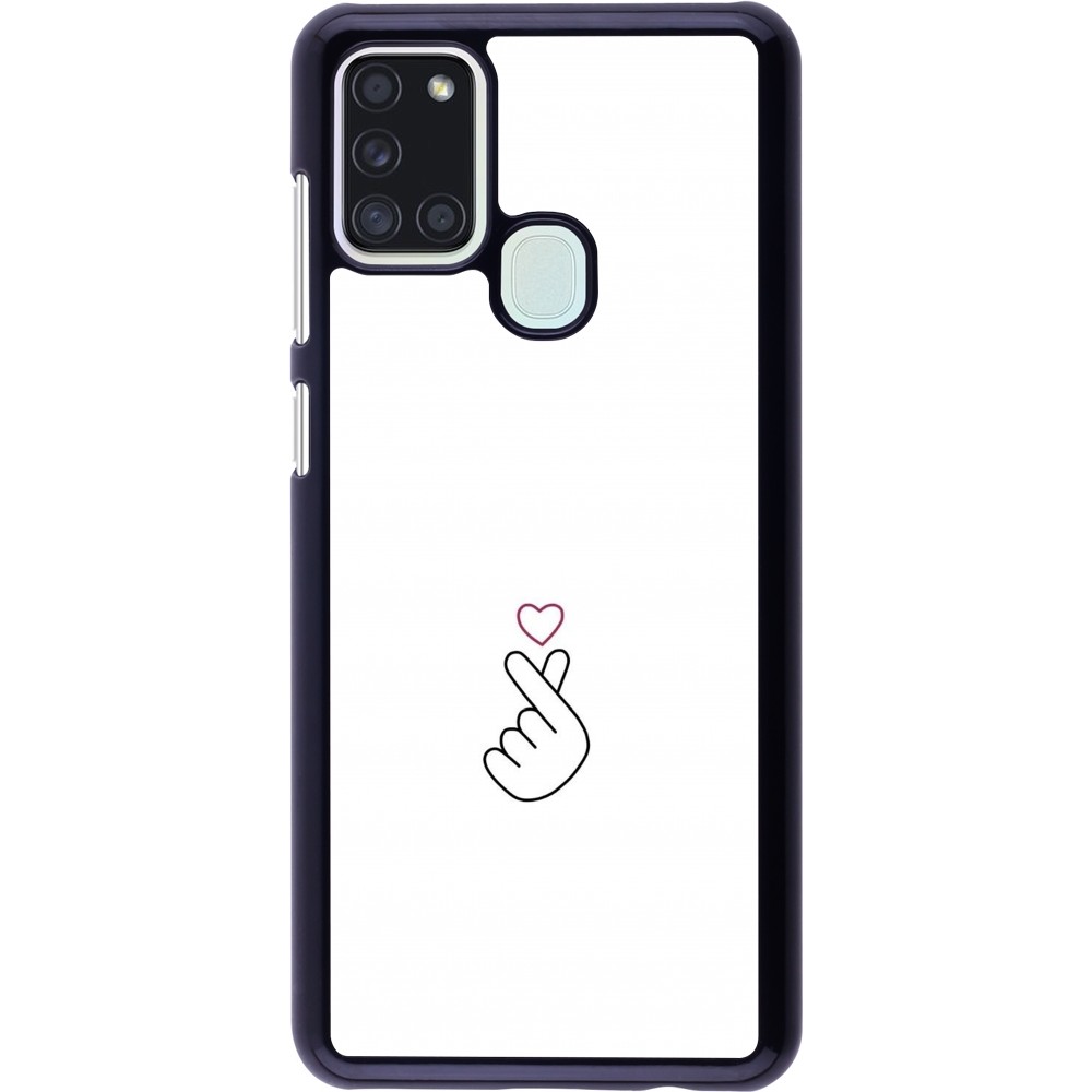 Samsung Galaxy A21s Case Hülle - Valentine 2024 heart by Millennials