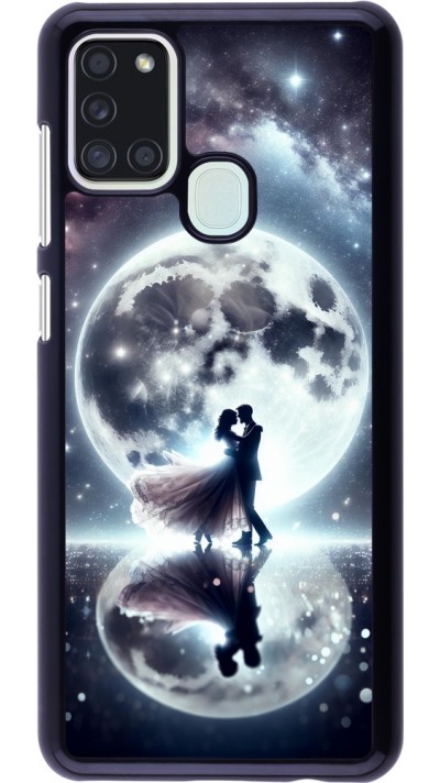 Coque Samsung Galaxy A21s - Valentine 2024 Love under the moon