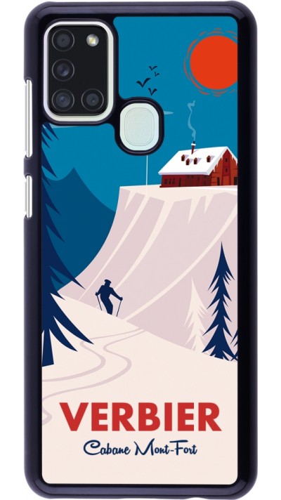 Coque Samsung Galaxy A21s - Verbier Cabane Mont-Fort