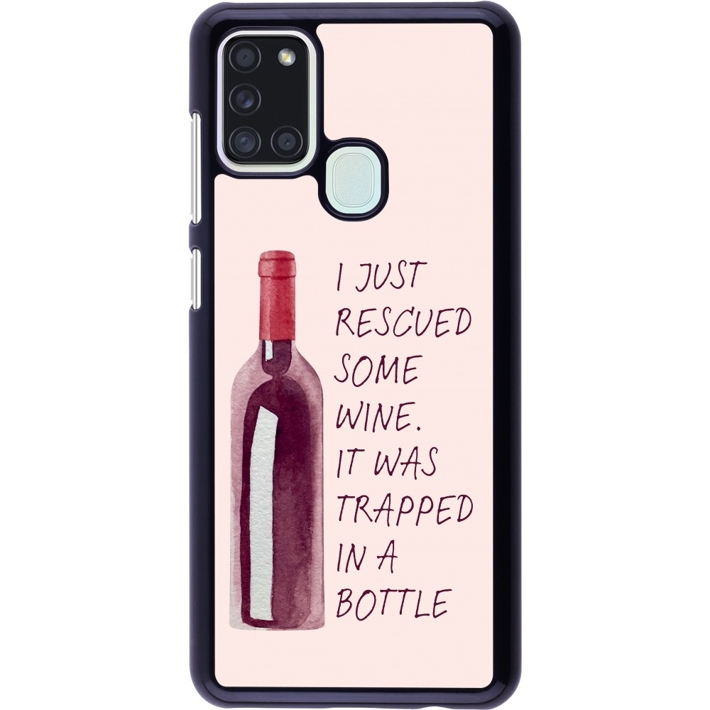 Coque Samsung Galaxy A21s - I just rescued some wine