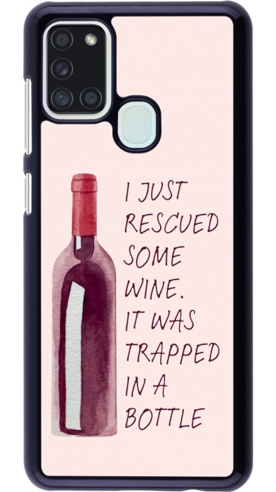 Coque Samsung Galaxy A21s - I just rescued some wine