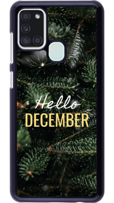 Samsung Galaxy A21s Case Hülle - Winter 25 Winter hello december