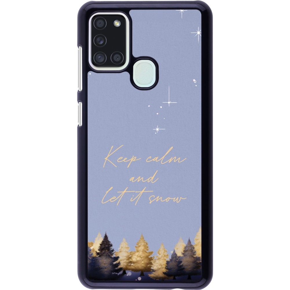 Coque Samsung Galaxy A21s - Winter 25 Winter illustration of trees