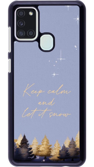 Samsung Galaxy A21s Case Hülle - Winter 25 Winter illustration of trees