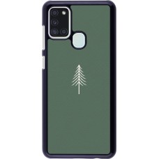 Samsung Galaxy A21s Case Hülle - Christmas 22 minimalist tree