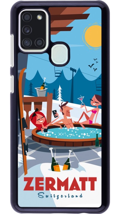 Coque Samsung Galaxy A21s - Zermatt Mountain Jacuzzi