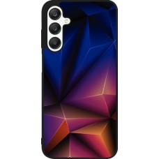 Coque Samsung Galaxy A25 - Silicone rigide noir Abstract Triangles 