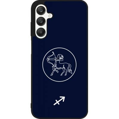 Coque Samsung Galaxy A25 - Silicone rigide noir Astrologie Sagittaire