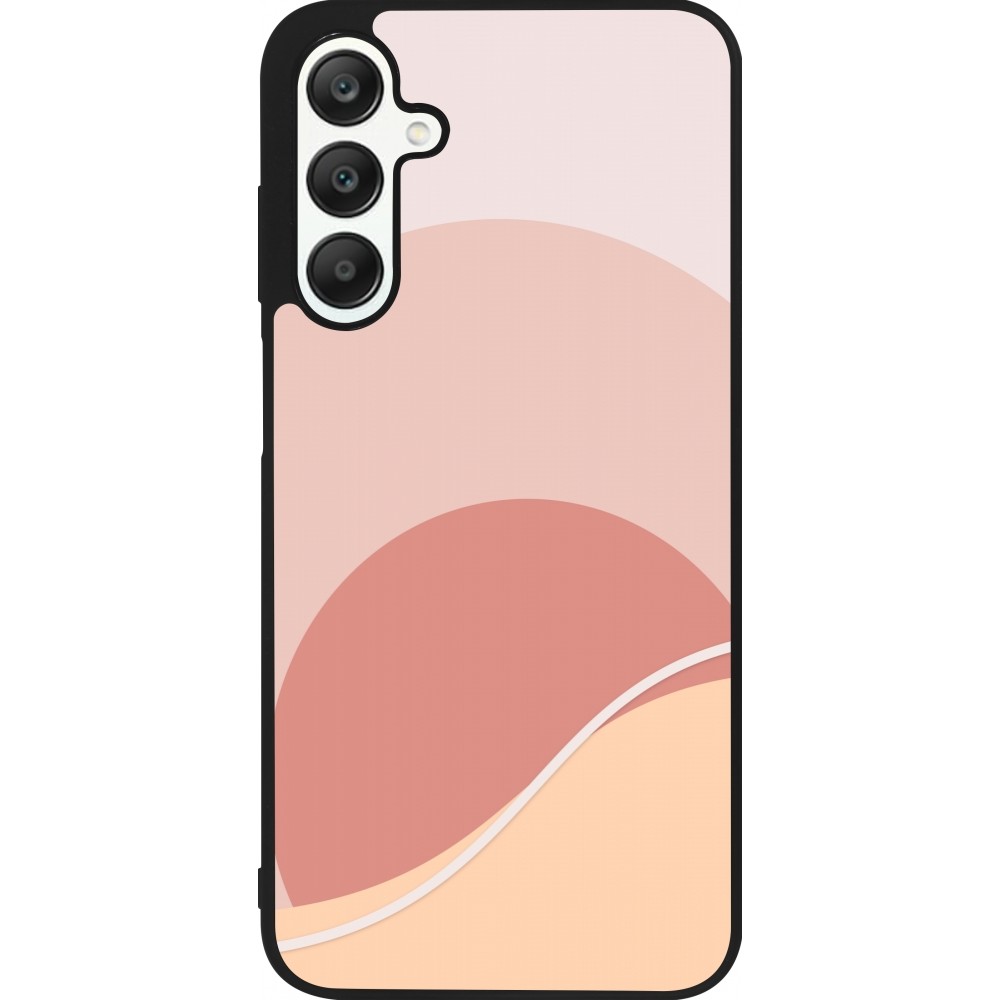 Coque Samsung Galaxy A25 - Silicone rigide noir Autumn 22 abstract sunrise