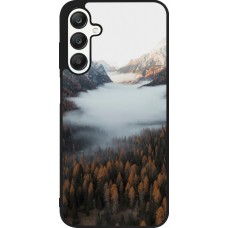 Samsung Galaxy A25 Case Hülle - Silikon schwarz Autumn 22 forest lanscape