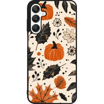 Coque Samsung Galaxy A25 - Silicone rigide noir Autumn 2024 nature