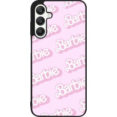 Coque Samsung Galaxy A25 - Silicone rigide noir Barbie light pink pattern