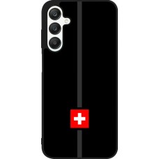 Coque Samsung Galaxy A25 - Silicone rigide noir Canton CH noir