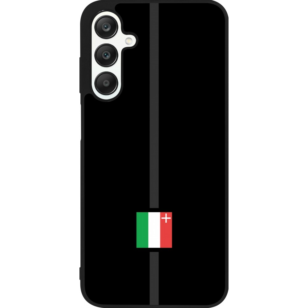 Coque Samsung Galaxy A25 - Silicone rigide noir Canton NE noir