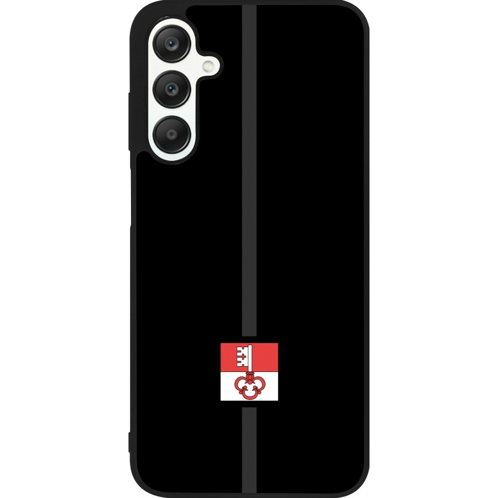 Samsung Galaxy A25 Case Hülle - Silikon schwarz Kanton OW schwarz