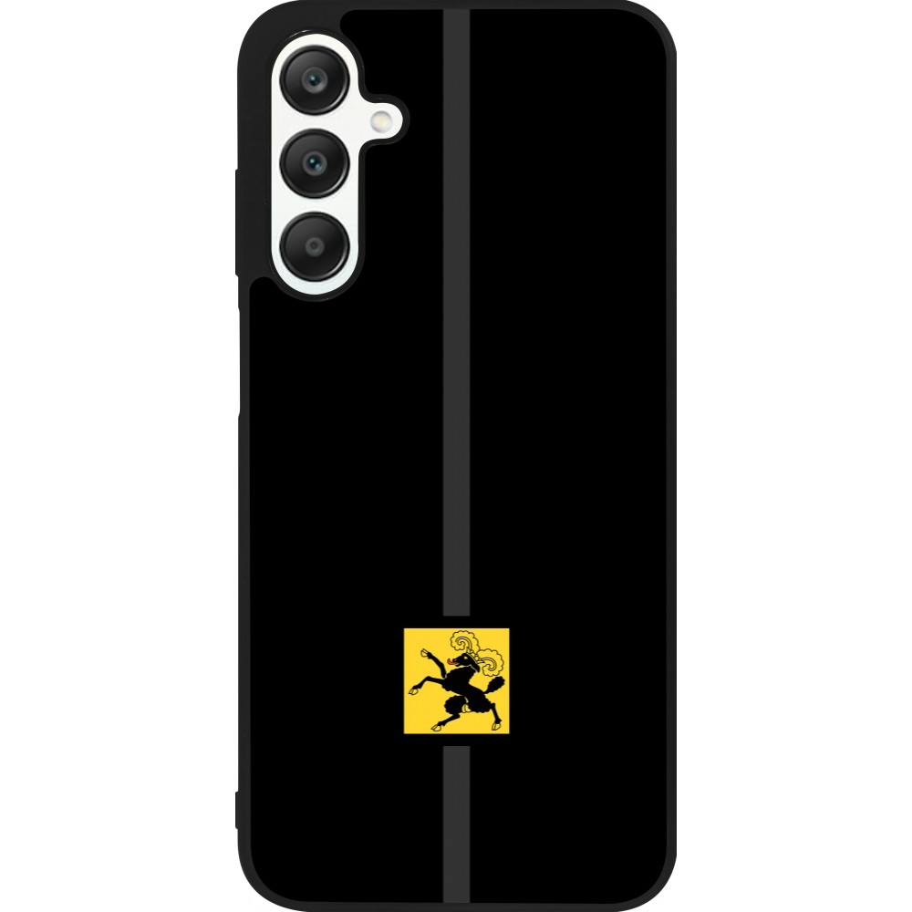 Coque Samsung Galaxy A25 - Silicone rigide noir Canton SH noir