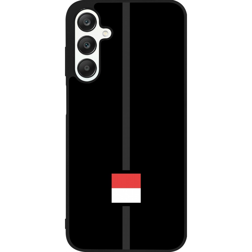 Coque Samsung Galaxy A25 - Silicone rigide noir Canton SO noir