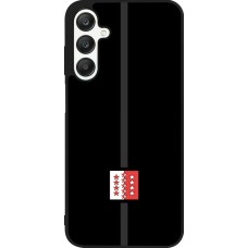 Coque Samsung Galaxy A25 - Silicone rigide noir Canton VS noir
