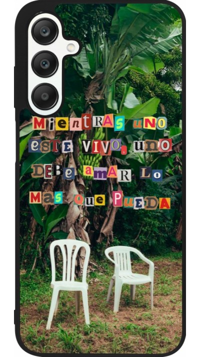 Coque Samsung Galaxy A25 - Silicone rigide noir Chairs DTMF