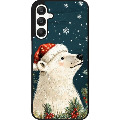 Samsung Galaxy A25 Case Hülle - Silikon schwarz Christmas 25 Bear