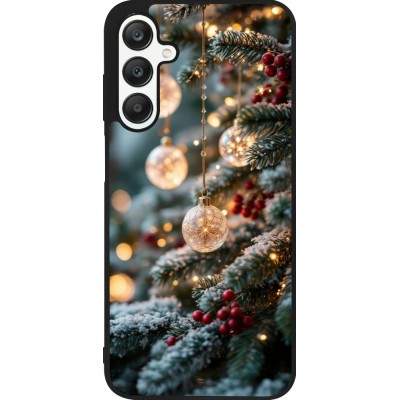 Coque Samsung Galaxy A25 - Silicone rigide noir Christmas 25 Xmas Decorated Tree