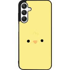 Samsung Galaxy A25 Case Hülle - Silikon schwarz Easter 2026 Little chicken