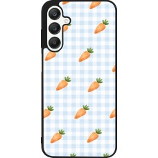 Samsung Galaxy A25 Case Hülle - Silikon schwarz Easter 2026 Pattern carrots