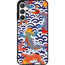 Coque Samsung Galaxy A25 - Silicone rigide noir Easter 2023 japanese fish