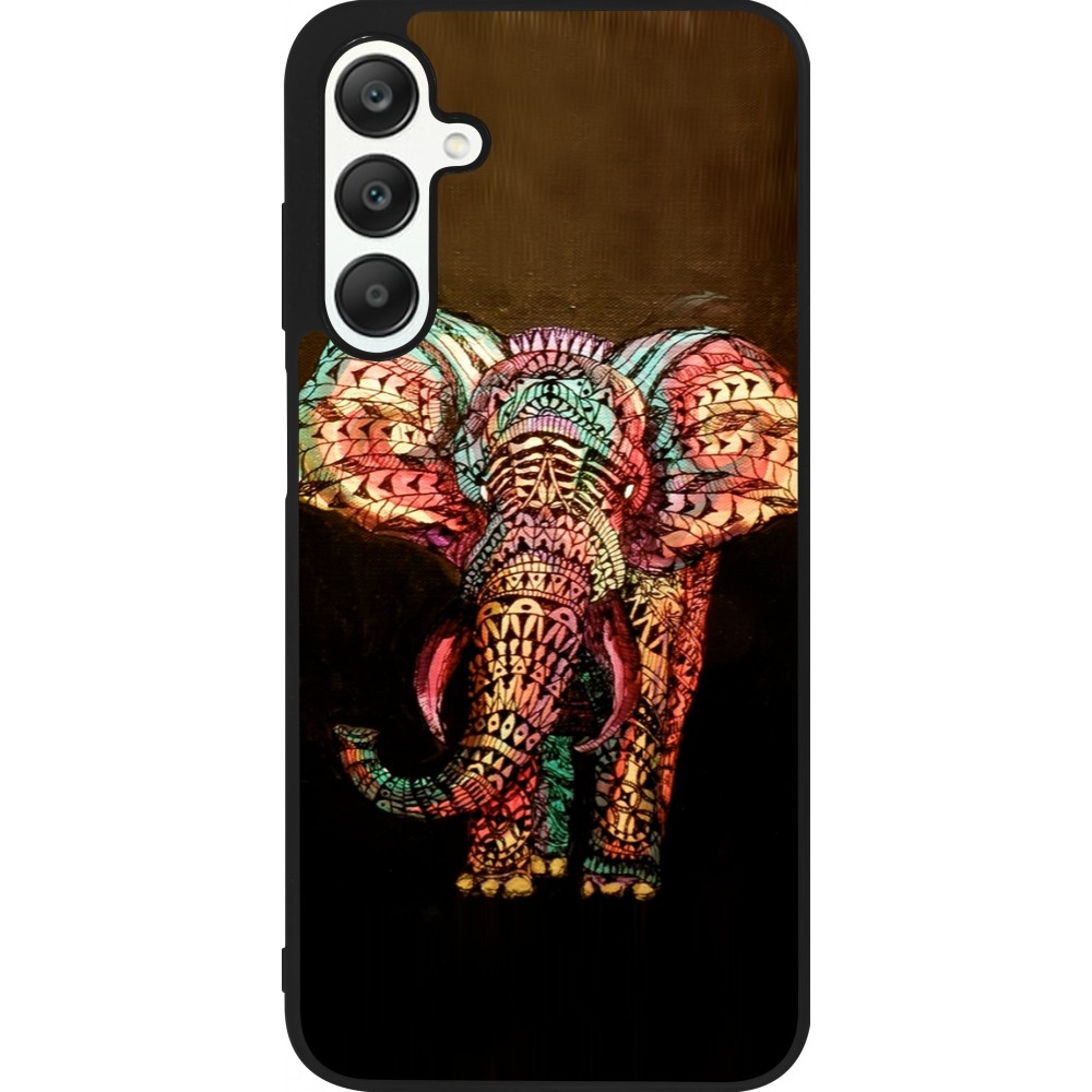 Coque Samsung Galaxy A25 - Silicone rigide noir Elephant 02